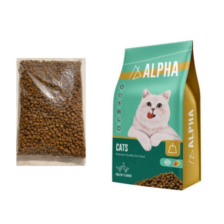 Alpha Cat Food Loose – 500g Chicken Flavor