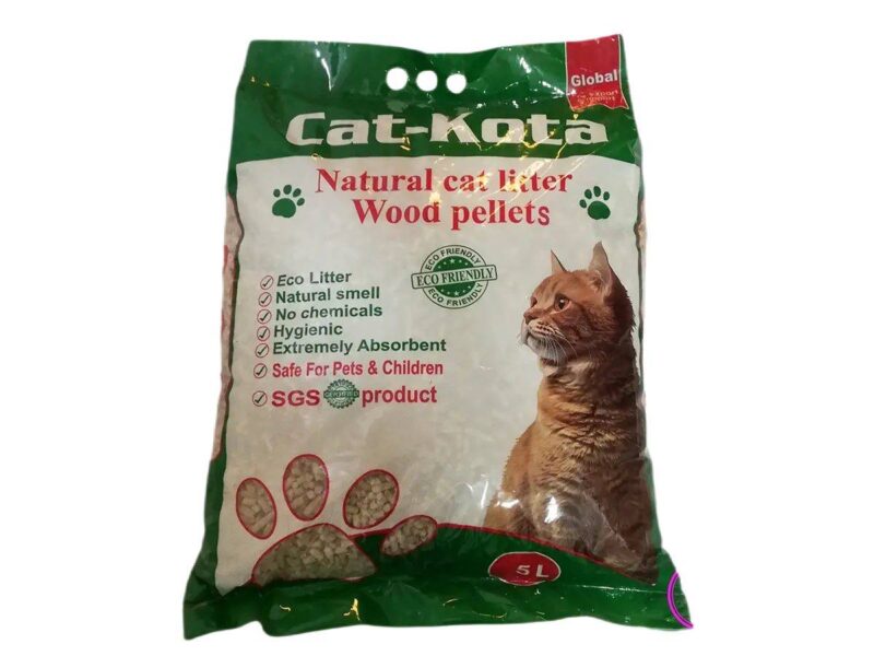 Cat Cota Wooden Cat Litter – 5 Kg