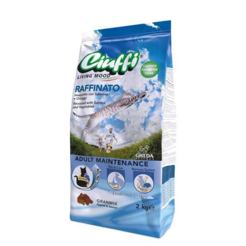 Ciuffi– Dry Food Salmon Flavor 2kg