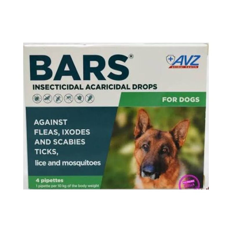 Bar Dogs Ampoule – Protection for Dogs Against Parasites