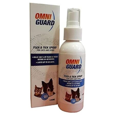 Omni Guard Flea & Tick Spray – 125ml