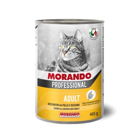 Morando Professional Cat Pate Adult Chicken & Turkey 400g