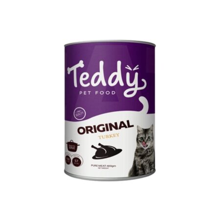 Teddy Canned Wet Food Original Turkey 400g