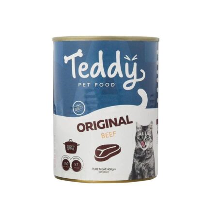 Teddy Wet Food Original with Beef 400g
