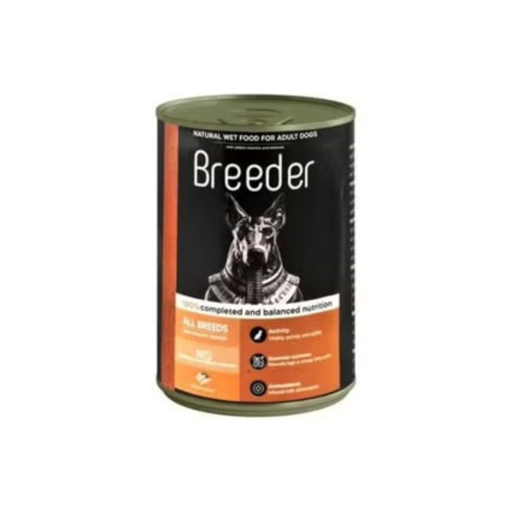 Breeder Cans Dog Food Chicken 400g