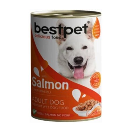 Best Pet Adult Dog Wet Food with Salmon 400g