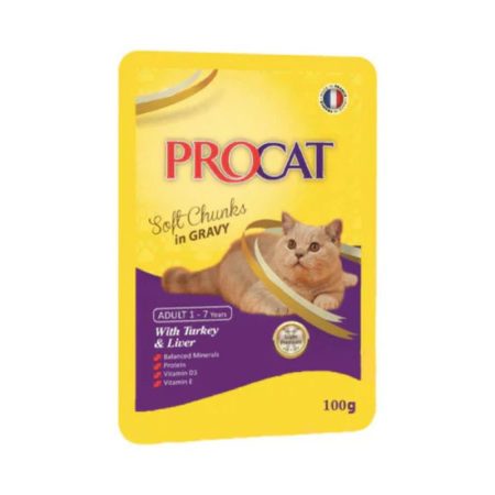 Procat With Turkey & Liver In Gravy 100 g