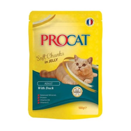Procat With Duck In Jelly Adult Cat 100 g
