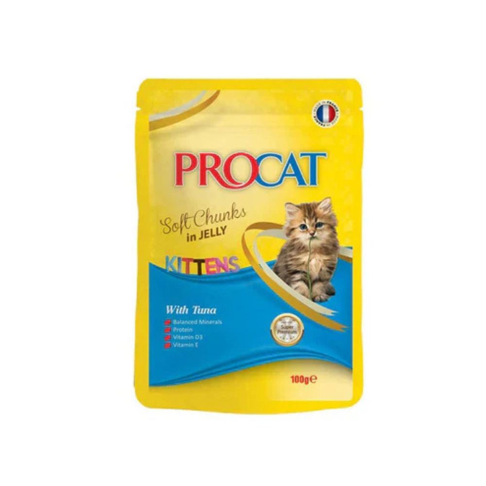 Procat Kitten With Tuna Soft Chunks in Jelly 100 g