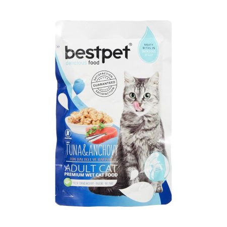 BESTPET CAT TUNA & ANCHOVY JELY 85G