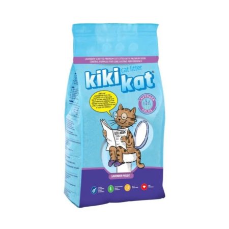 KIKI KAT clumping cat litter lavender 10 L