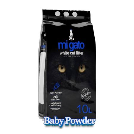 Migato Cat Litter - White Cat Litter - Multiple Scents - 10 L