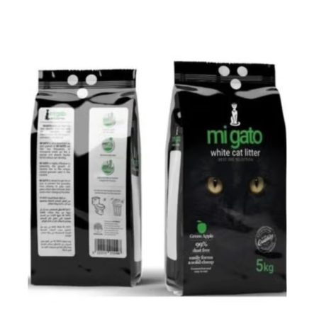 Mi Gato White Cat Litter – Green Apple 5L