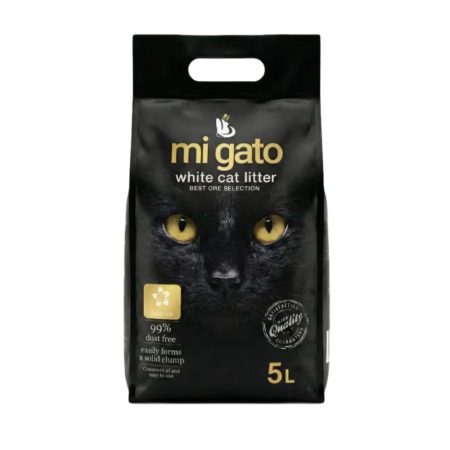 Mi Gato White Cat Litter – Jasmine Scent (5L)